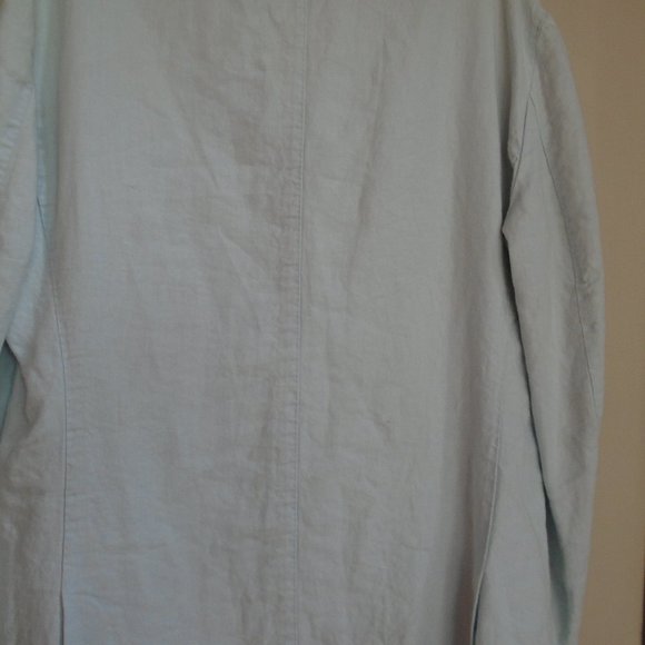 linen long jacket - Picture 6 of 7